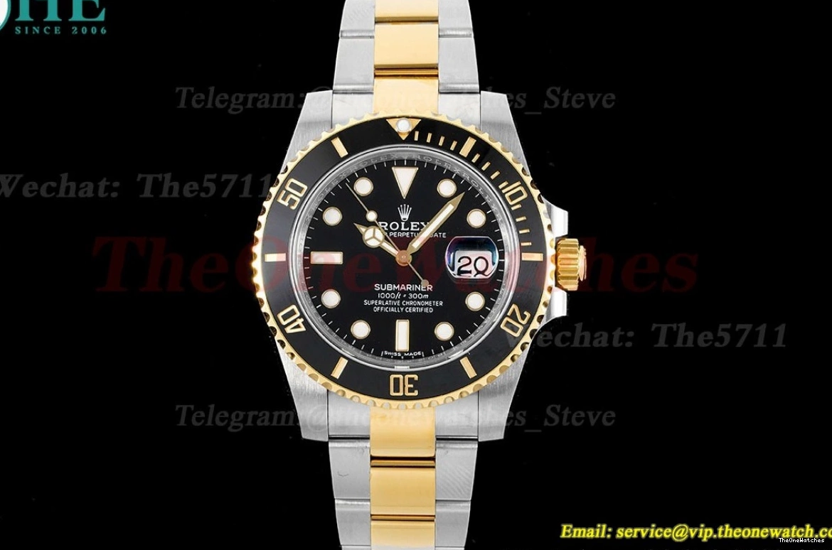 VS3135 VSF 116613LN Steel Submariner 904L SS 40mm YG 0517